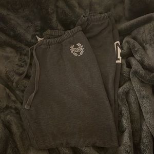 rare grey drawstring sweatpants victoria’s secret / PINK size xs
